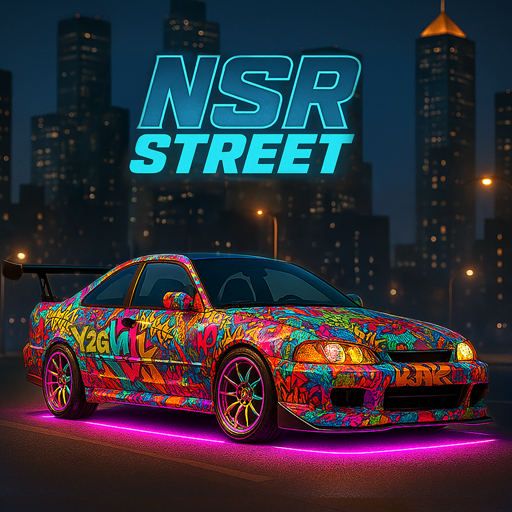 Drift, tune, and rule the neon streets racing gameplay screenshot from our horror survival collection online
