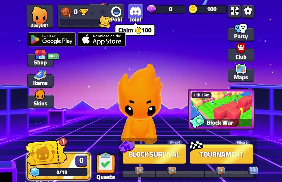 Screenshot of Rumble Rush available on Those Nights At Fredbears