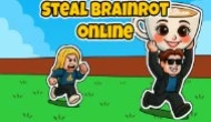 Screenshot of Steal A Brainrot Unblocked available on Those Nights At Fredbears