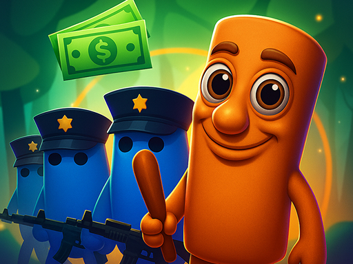 Screenshot of TunTun Sahur: Super Runner Game available on Those Nights At Fredbears